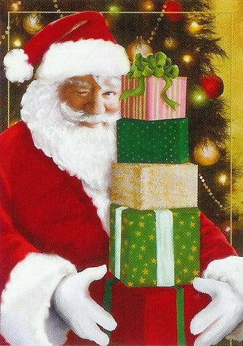 WINKING SANTA